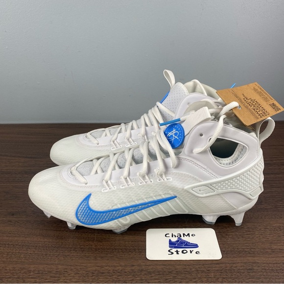 Nike Huarache 9 Elite Low LAX SE Lacrosse Cleats FV6130-103 Men's Size 12.5 - Picture 3 of 8